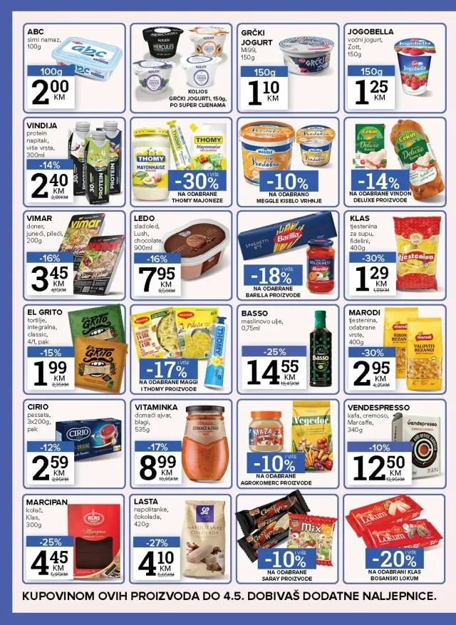 Konzum i Mercator RS: Katalog (od 28.04. do 04.05.2026)