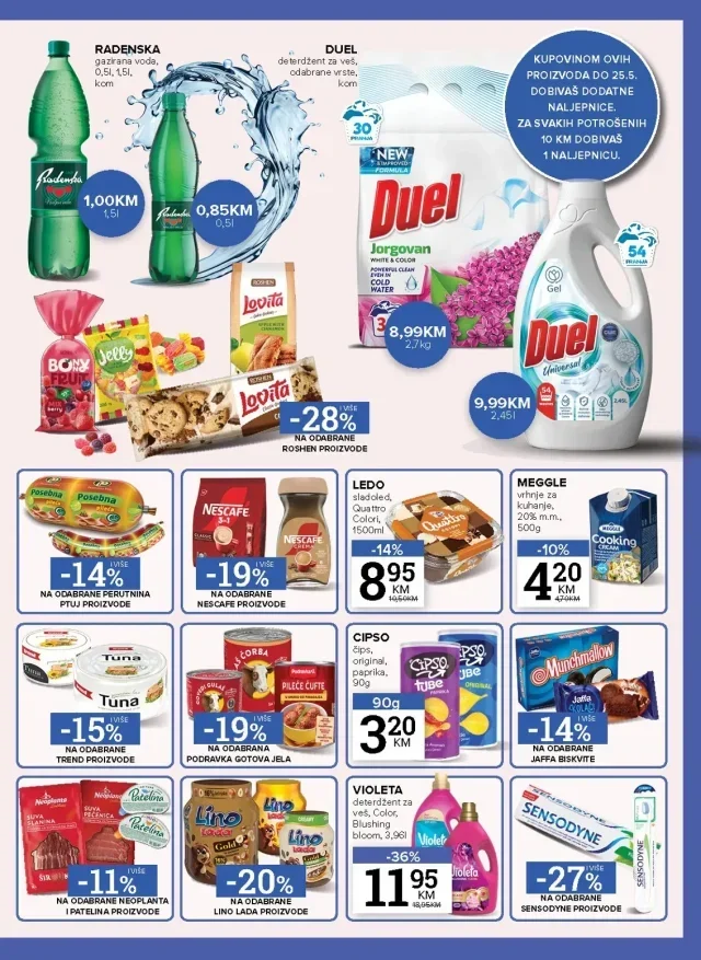 Konzum i Mercator RS: Katalog (od 28.04. do 04.05.2026)