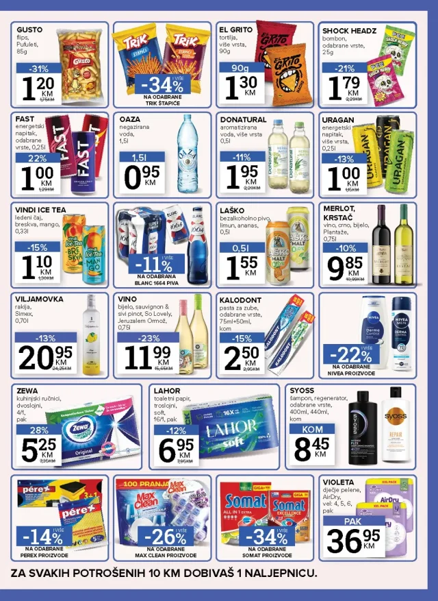 Konzum i Mercator RS: Katalog (od 28.04. do 04.05.2026)