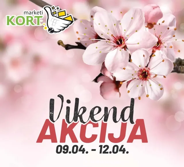 Kort marketi: Vikend akcija (od 09.04. do 12.04.2026)