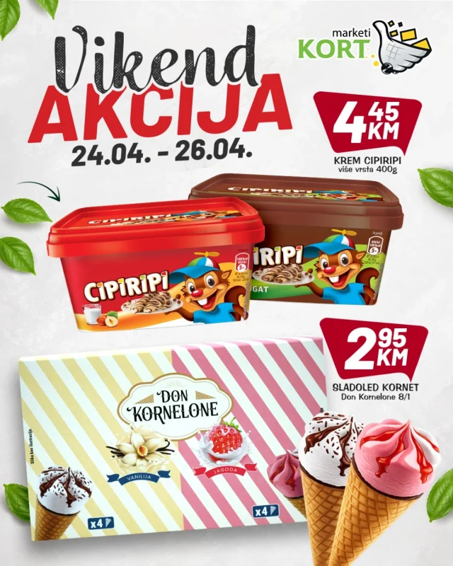 Kort marketi: Vikend akcija