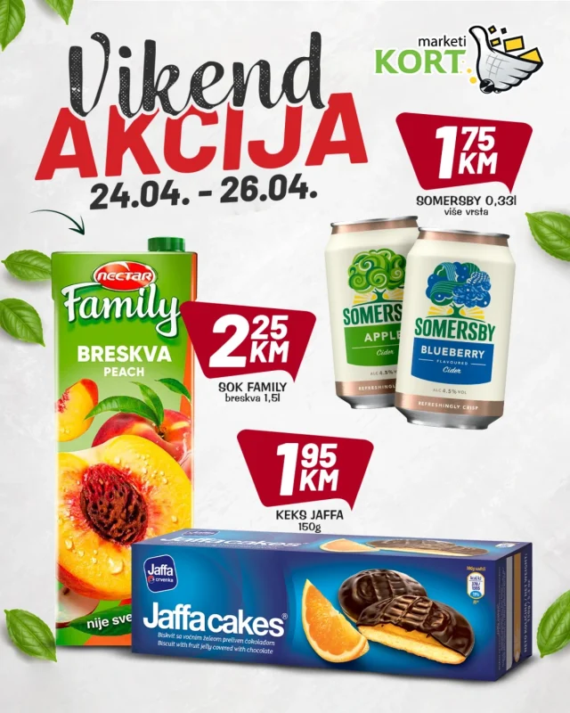 Kort marketi: Vikend akcija