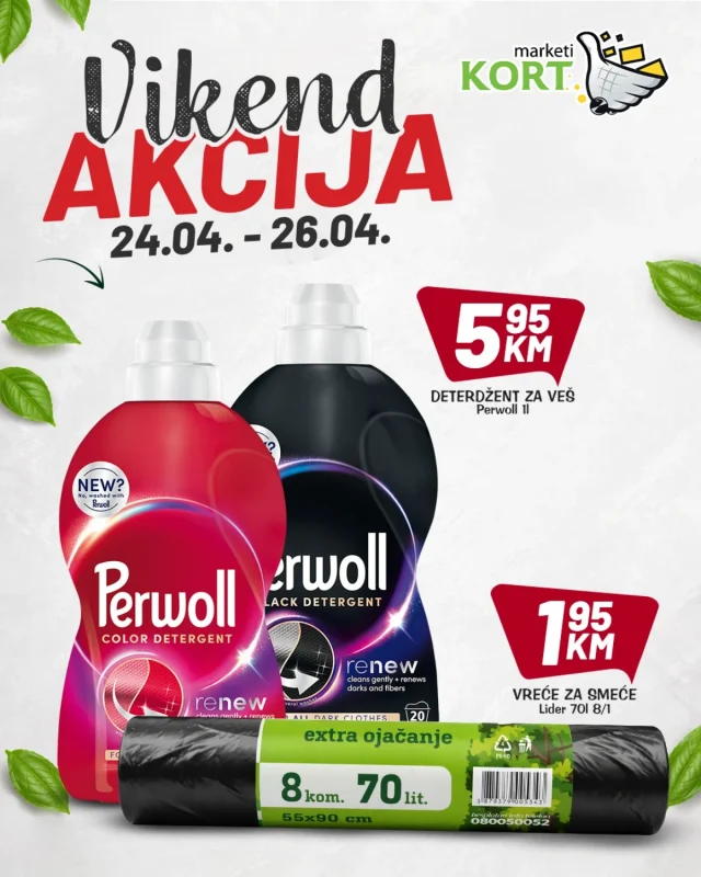 Kort marketi: Vikend akcija