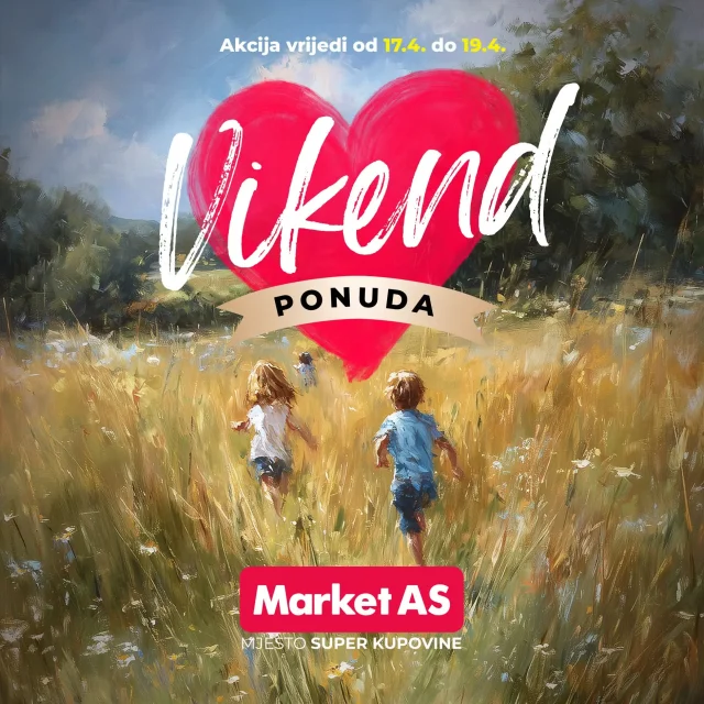 Market AS: Vikend ponuda (od 17.04. do 19.04.2026)