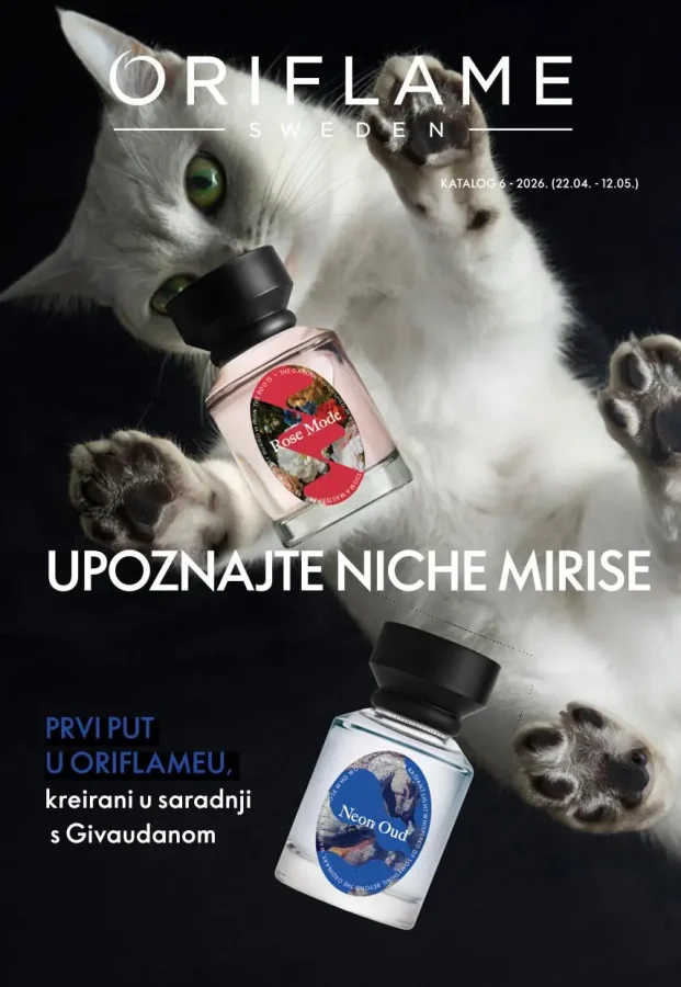 Oriflame: Katalog (od 22.04. do 12.05.2026)