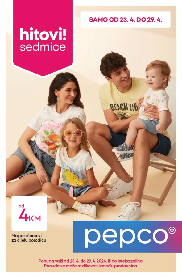 Pepco: Hitovi sedmice