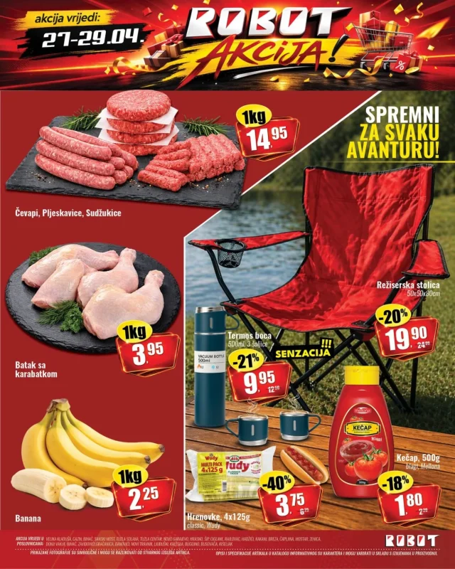 Robot: Akcija (od 27.04. do 29.04.2026)