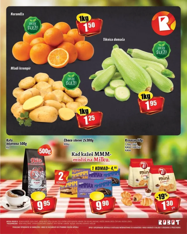 Robot: Akcija za početak sedmice