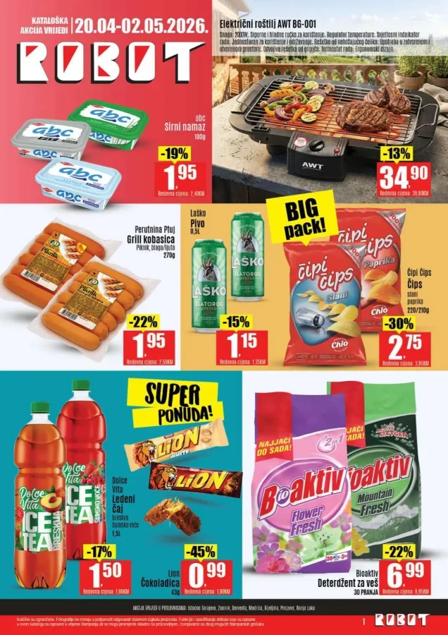 Robot: Kataloška akcija RS (od 20.04. do 02.05.2026)