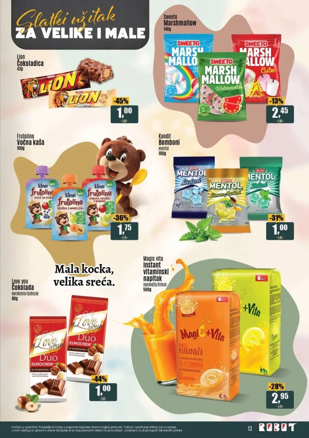 Robot: Prvomajska ponuda