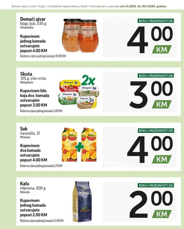 Tropic i Moj Market: Super BONbonjera