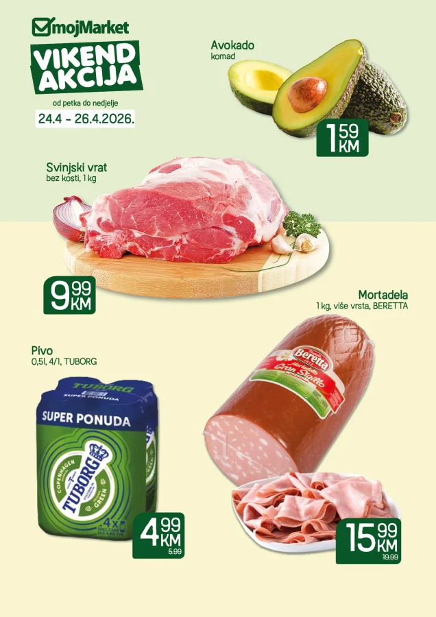 Tropic i Moj Market: Vikend akcija