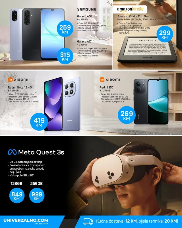 Univerzaono: Katalog