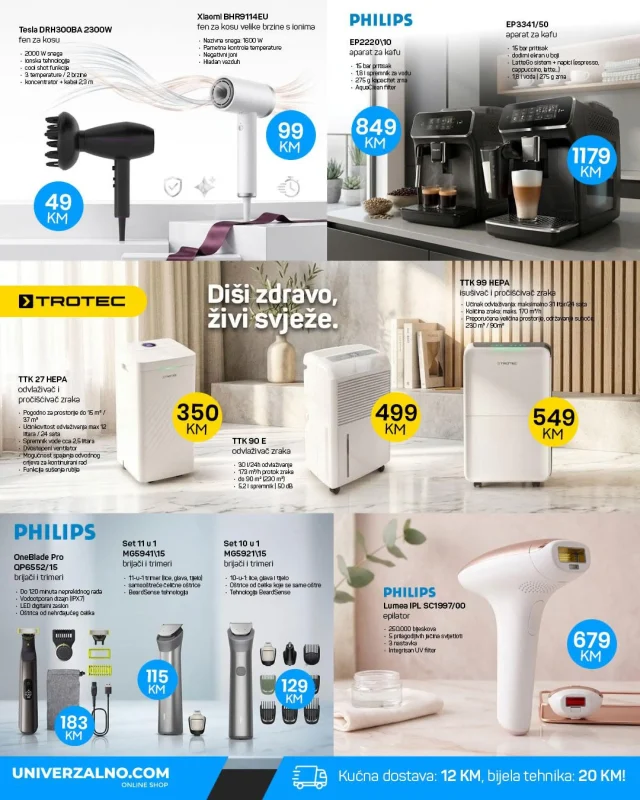 Univerzaono: Katalog