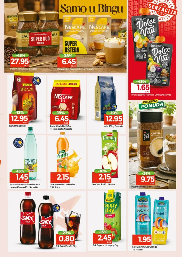 Bingo: Kataloška ponuda RS