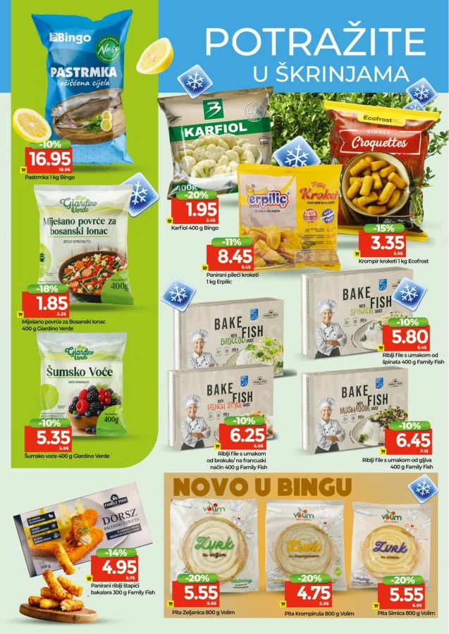 Bingo: Kataloška ponuda RS