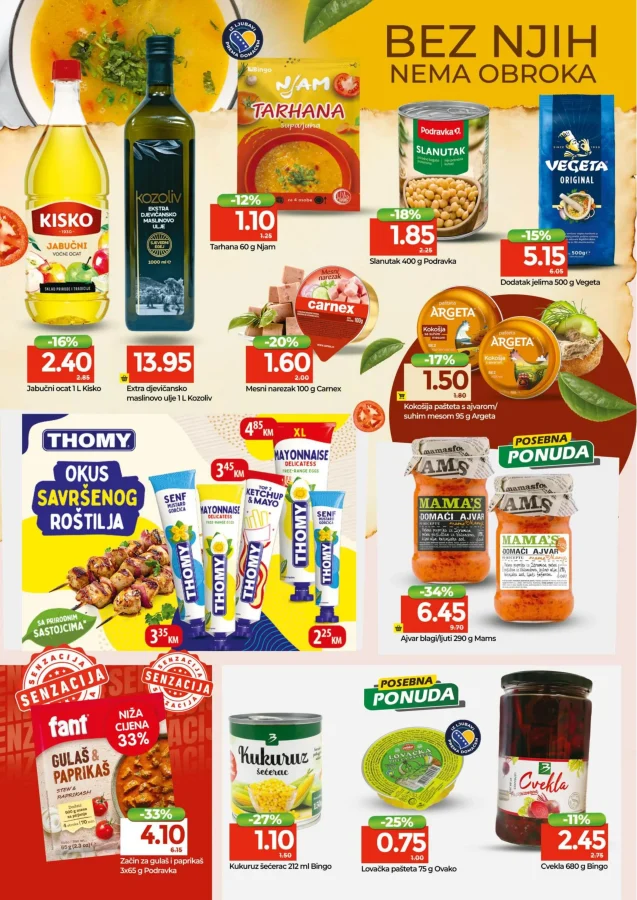 Bingo: Kataloška ponuda RS