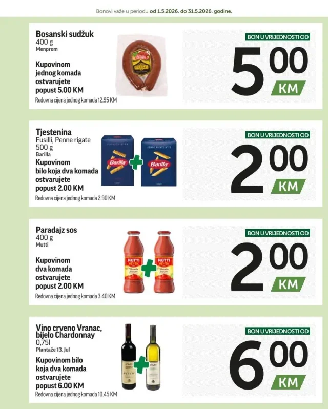 Crvena jabuka: Super BONbonjera (od 01.05. do 31.05.2026)