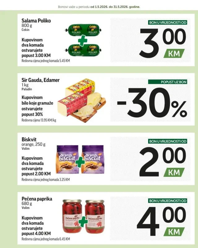 Crvena jabuka: Super BONbonjera (od 01.05. do 31.05.2026)