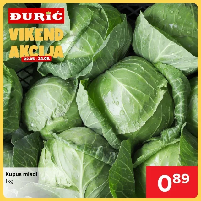 Đurić: Vikend akcija (od 22.05. do 24.05.2026)