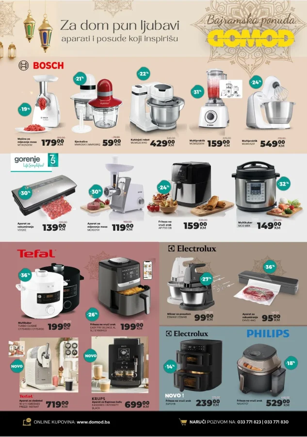Domod: Katalog bajramska ponuda