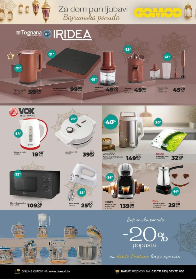 Domod: Katalog bajramska ponuda