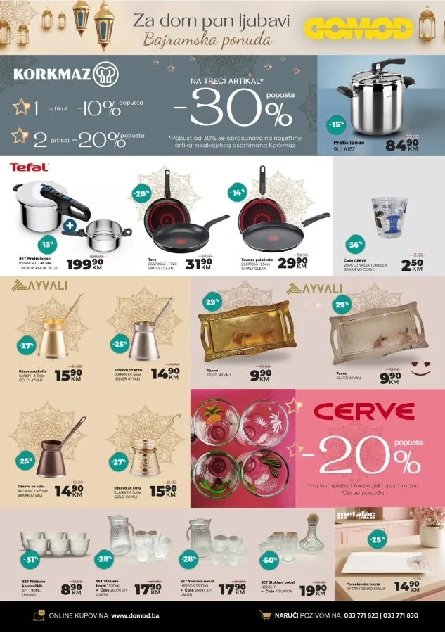 Domod: Katalog bajramska ponuda
