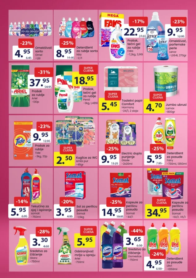 FIS: Akcijska ponuda prehrane