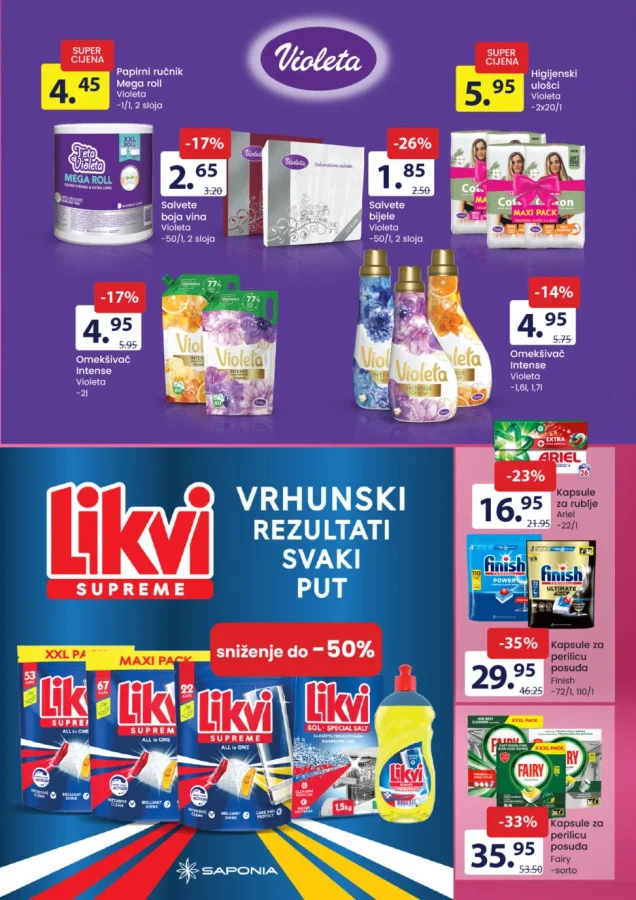 FIS: Akcijska ponuda prehrane