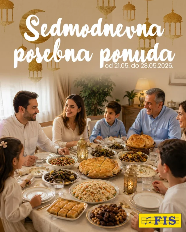 FIS: Posebna sedmodnevna ponuda (od 21.05. do 28.05.2026)