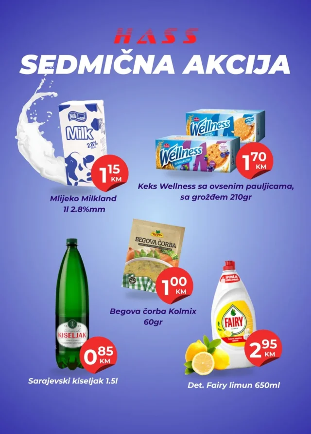 Hass: Sedmična akcija (od 29.05. do 05.06.2026)