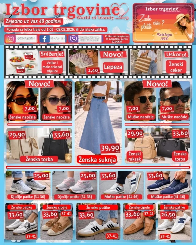 Izbor trgovine: Katalog (od 01.05. do 08.05.2026)