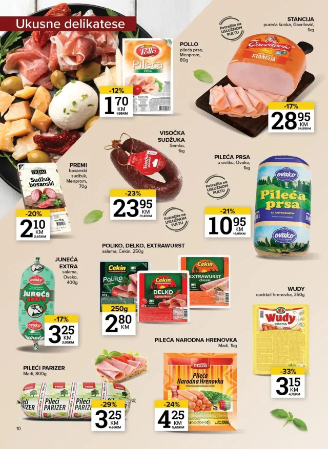 Konzum i Mercator: Katalog FBiH