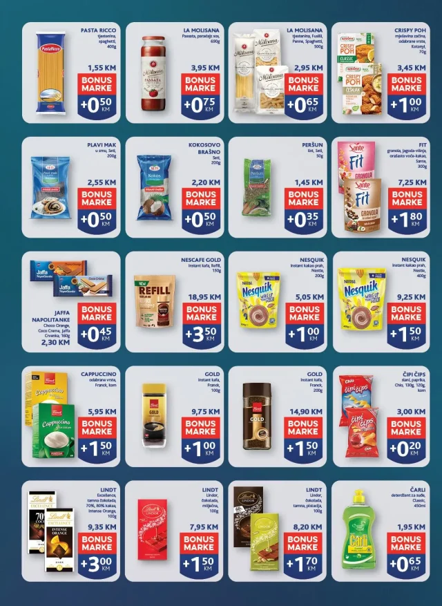 Konzum i Mercator: Katalog FBiH