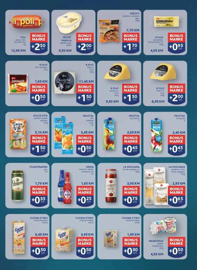 Konzum i Mercator: Katalog FBiH