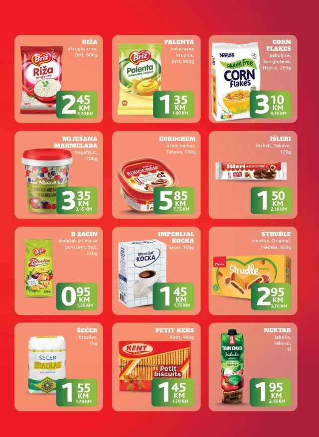 Konzum i Mercator: Katalog FBiH