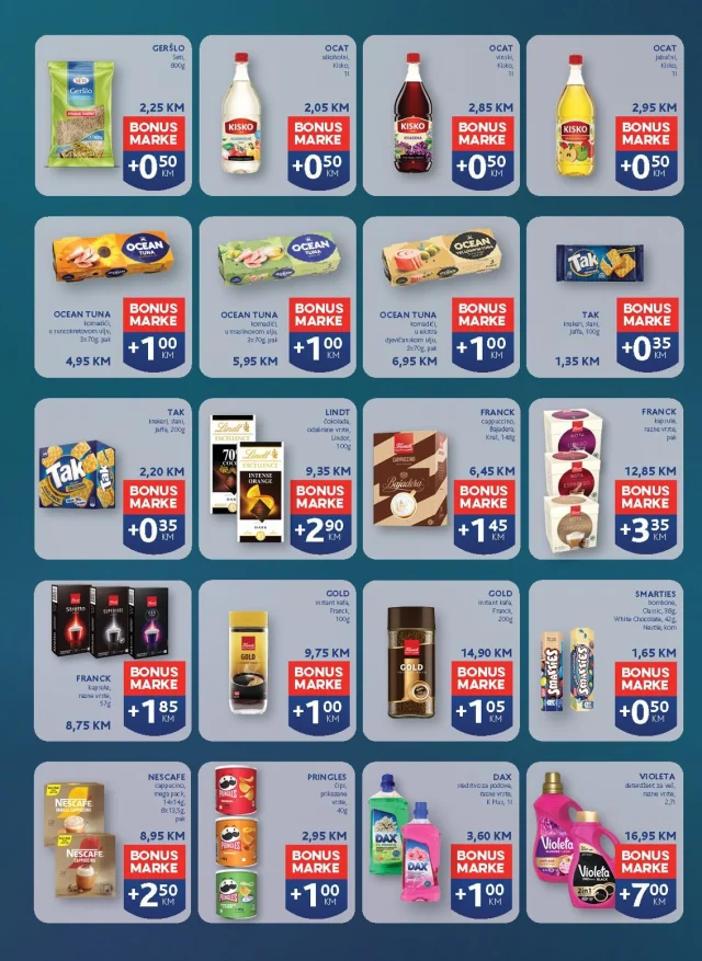 Konzum i Mercator: Katalog FBiH