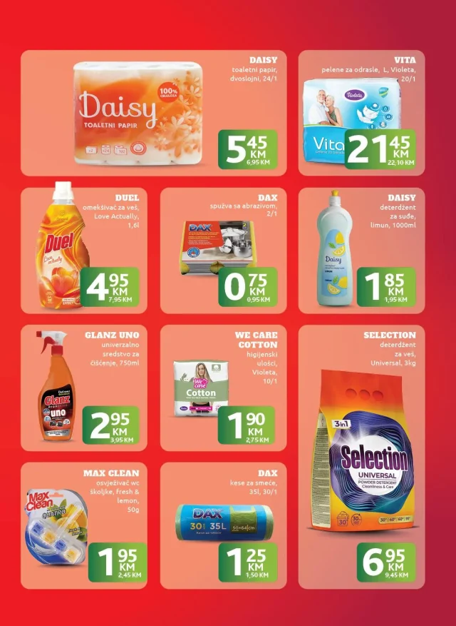 Konzum i Mercator: Katalog FBiH