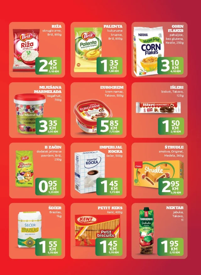 Konzum i Mercator: Katalog FBiH