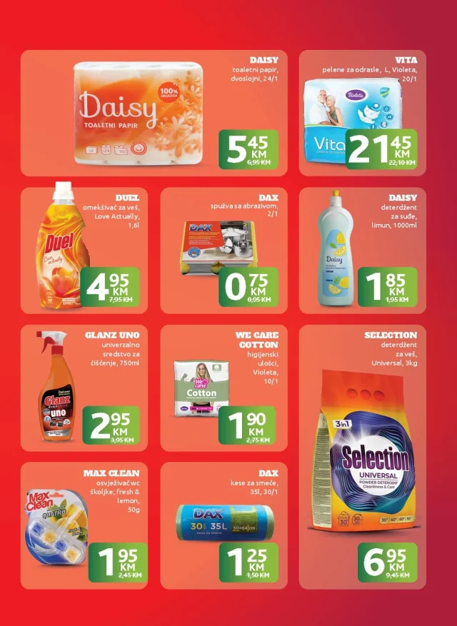 Konzum i Mercator: Katalog FBiH