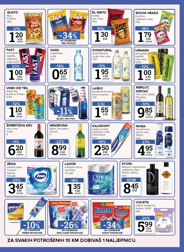 Konzum i Mercator: Katalog FBiH