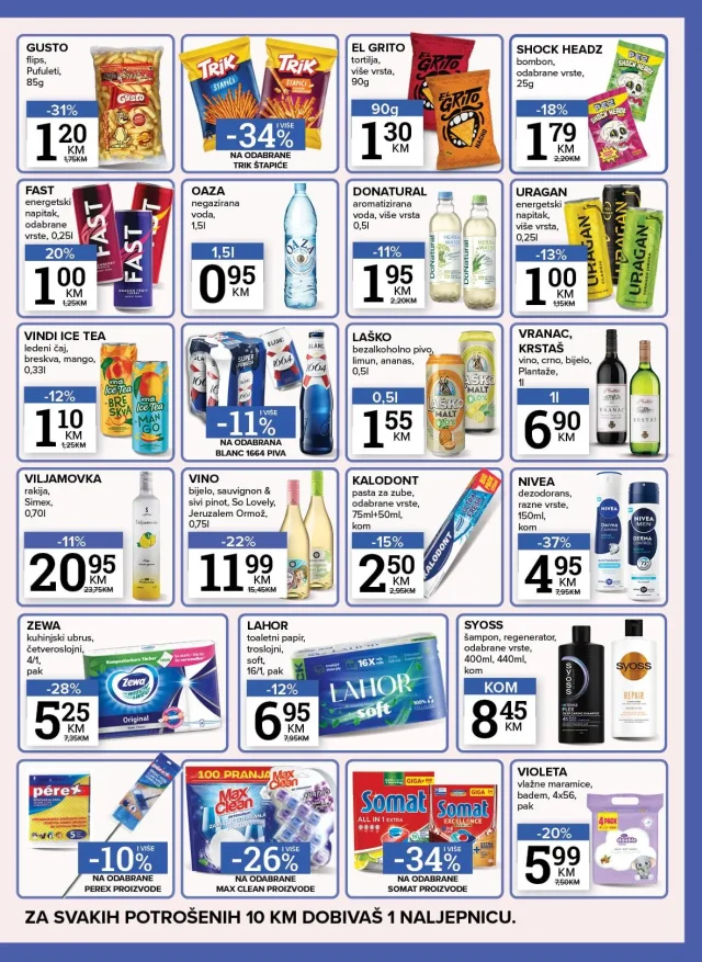 Konzum i Mercator: Katalog FBiH