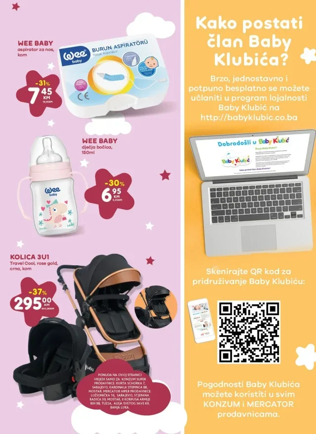 Konzum i Mercator: Katalog FBiH (od 05.05. do 11.05.2026)