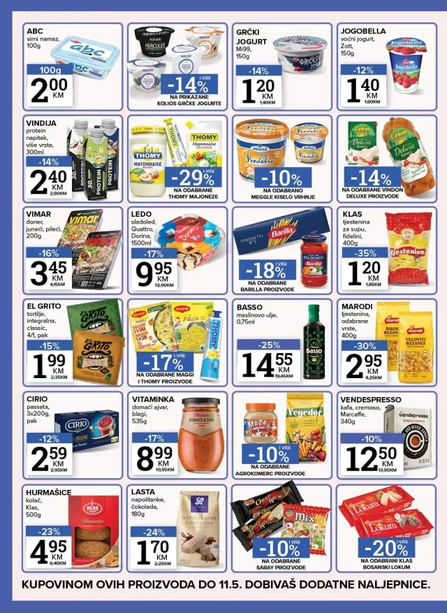 Konzum i Mercator: Katalog FBiH (od 05.05. do 11.05.2026)