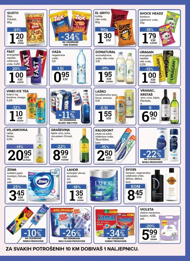 Konzum i Mercator: Katalog FBiH (od 05.05. do 11.05.2026)