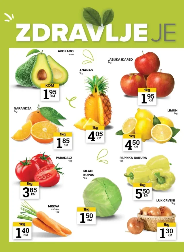 Konzum i Mercator: Katalog FBiH (od 05.05. do 11.05.2026)