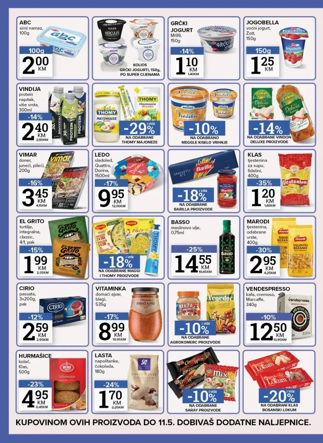 Konzum i Mercator: Katalog RS (od 05.05. do 11.05.2026)