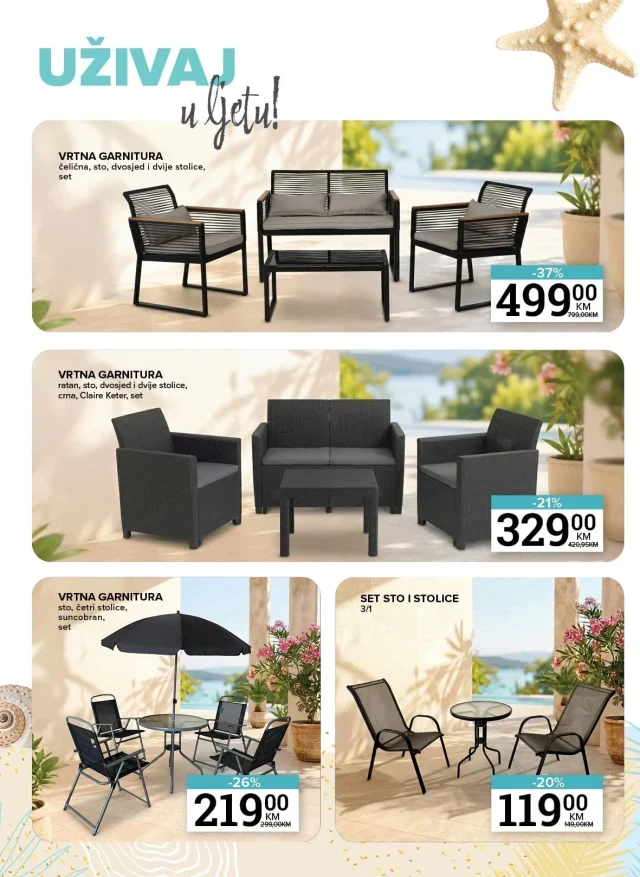 Konzum i Mercator: Ljeto (od 14.05. do 31.05.2026)