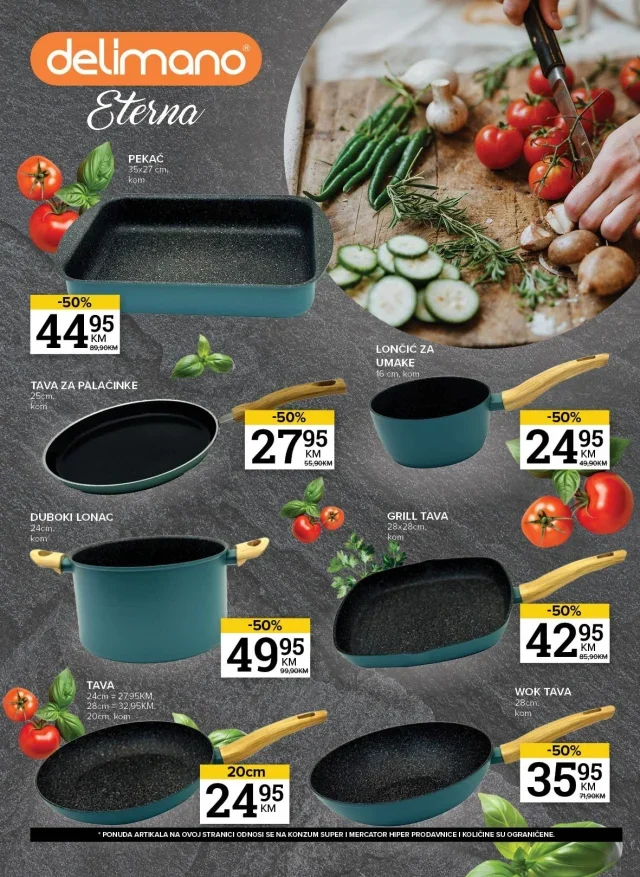Konzum i Mercator: Ljeto (od 14.05. do 31.05.2026)