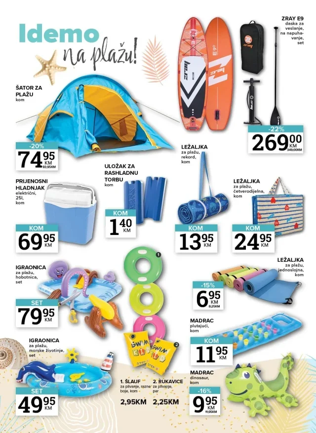 Konzum i Mercator: Ljeto (od 14.05. do 31.05.2026)